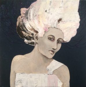 MM40 - EGO: The queen in me, 50x50cm - SOLGT